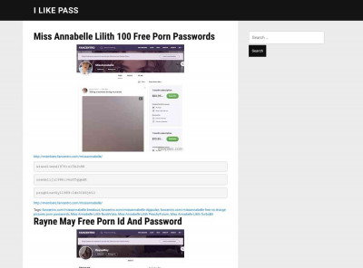 Sex And Glory Premium Account - I Like Pass Sex And Glory Premium Account - I Like Pass