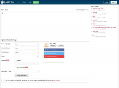 Guest User - Pastebin.com Guest User - Pastebin.com
