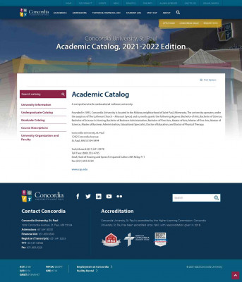 Sport Management (MA) < Concordia University - Saint Paul Sport Management (MA) < Concordia University - Saint Paul