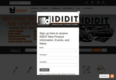 ididit | Custom Steering Columns ididit | Custom Steering Columns