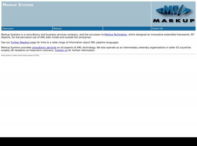 MT Pipeline Overview - Markup Technology MT Pipeline Overview - Markup Technology