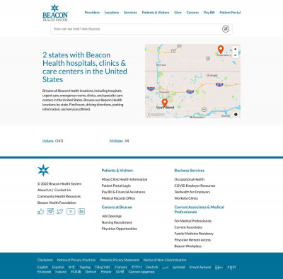 Memorial Hospital 615 N Michigan Street - locations - Beacon ... Memorial Hospital 615 N Michigan Street - locations - Beacon ...