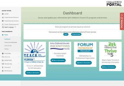 Program access request - CF Portal Program access request - CF Portal