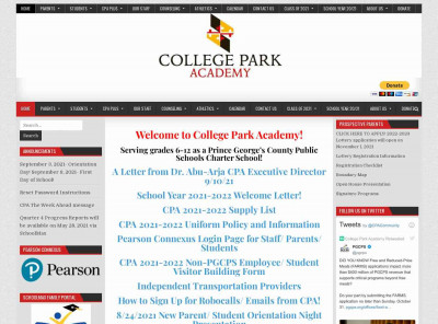 Connexus (PCx) for Parents/ SchoolMax - College Park ... Connexus (PCx) for Parents/ SchoolMax - College Park ...