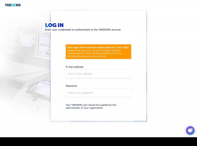 Log in / YAROOMS Log in / YAROOMS