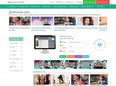 Free Movie Fans: Home - Site Score Checker Free Movie Fans: Home - Site Score Checker