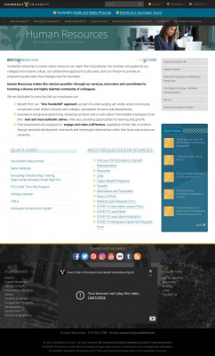 HR System Links - Vanderbilt Human Resources HR System Links - Vanderbilt Human Resources