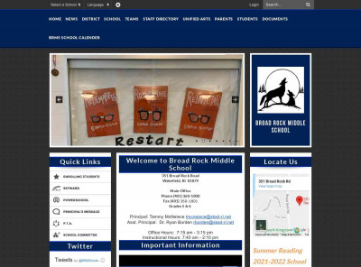 Music - Broad Rock Middle School Music - Broad Rock Middle School