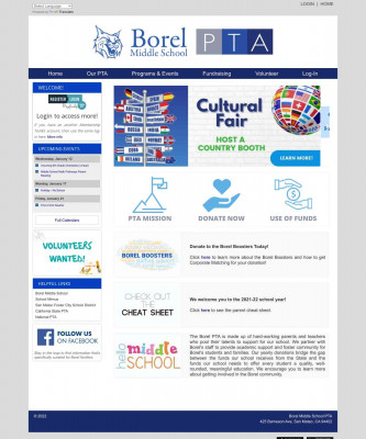 Borel Middle School PTA - Home Borel Middle School PTA - Home