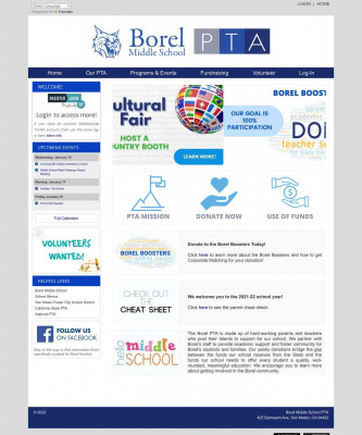 Borel Middle School PTA - Home Borel Middle School PTA - Home
