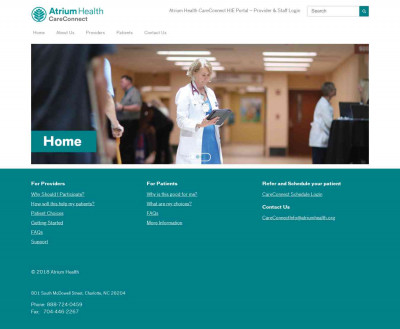 Atrium Health CareConnect Atrium Health CareConnect