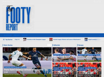 The Footy Report - Bringing you all the news from world football The Footy Report - Bringing you all the news from world football