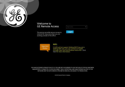 GE Remote Access GE Remote Access