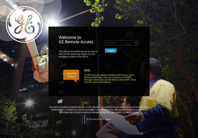 GE Remote Access GE Remote Access