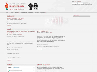 Footy Report Streaming - Red and White Kop Footy Report Streaming - Red and White Kop