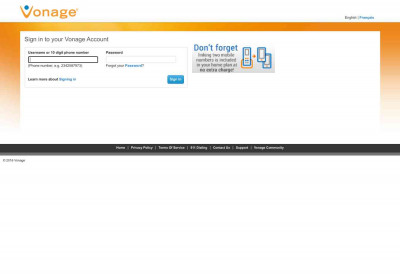 Vonage CA - Login Vonage CA - Login