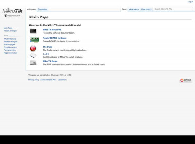 Manual:First time startup - MikroTik Wiki Manual:First time startup - MikroTik Wiki