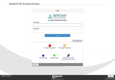 SIS StudentVUE - Fairfax County Public Schools SIS StudentVUE - Fairfax County Public Schools