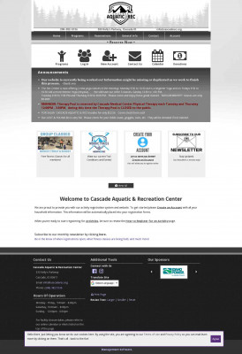Cascade Aquatic & Recreation Center: Online Registration by ... Cascade Aquatic & Recreation Center: Online Registration by ...
