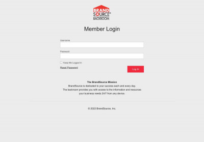 BrandSource Backroom 4 Login BrandSource Backroom 4 Login