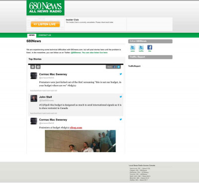 680News Insider Club Newsletter 680News Insider Club Newsletter
