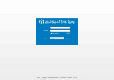Zimbra Web Client Sign In Zimbra Web Client Sign In