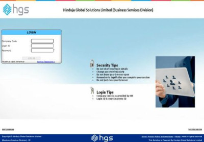 LOGIN - HGS LOGIN - HGS