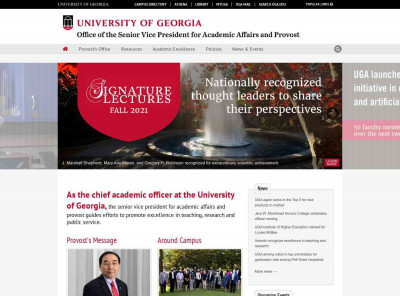 Student Academic Excellence - University of Georgia ... Student Academic Excellence - University of Georgia ...