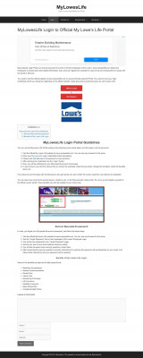 Troubleshooting - MyLowesLife Troubleshooting - MyLowesLife