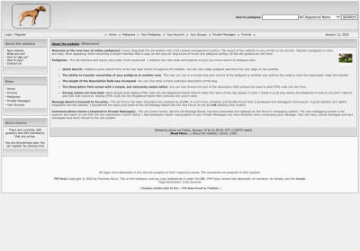 Your Account - ONLINE PEDIGREES Your Account - ONLINE PEDIGREES