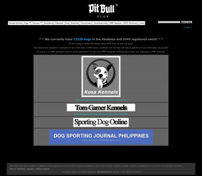 GameDogPed online database GameDogPed online database