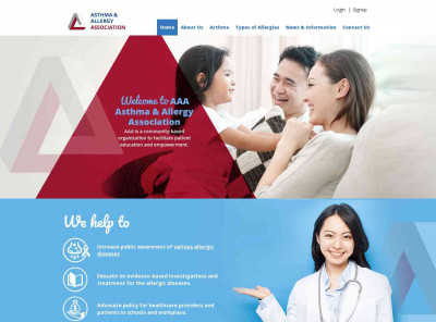 Signup - Asthma & Allergy Association