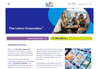 Home | The Lottery Corporation™ Home | The Lottery Corporation™