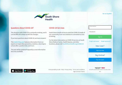South Shore Health – MyChart South Shore Health – MyChart