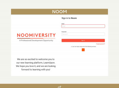 Sign in | Noom - LearnUpon Sign in | Noom - LearnUpon