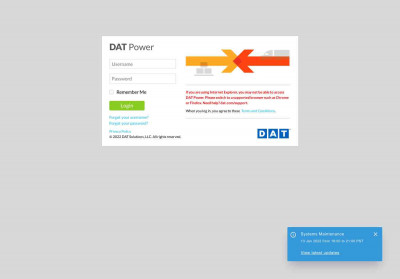 Login - DAT Login - DAT