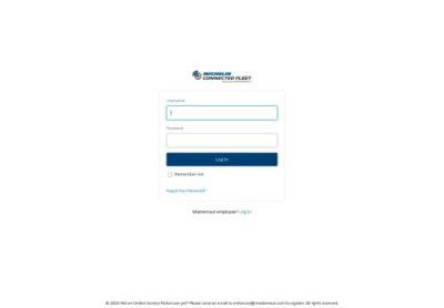 Masternaut Customer: Login Masternaut Customer: Login