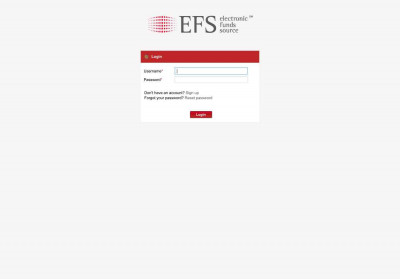EFS Login EFS Login