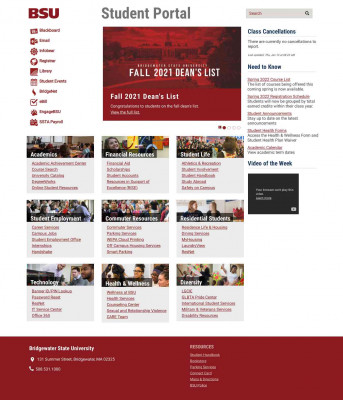 MyBSU Student Portal - Bridgewater State University MyBSU Student Portal - Bridgewater State University