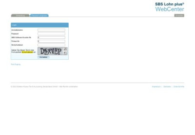 WebCenter - SBS Software WebCenter - SBS Software