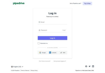 Log in - Pipedrive Log in - Pipedrive