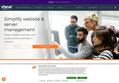 cPanel & WHM Hosting Panel Free Trial License cPanel & WHM Hosting Panel Free Trial License