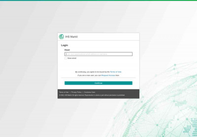 IHS Markit Energy Login IHS Markit Energy Login