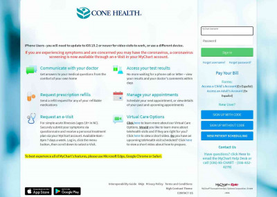 MyChart - Login Page MyChart - Login Page