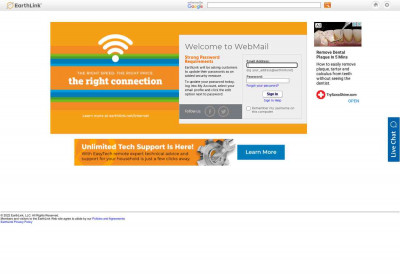 EarthLink WebMail EarthLink WebMail