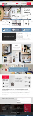 Hanging systems & picture rails Hanging systems & picture rails
