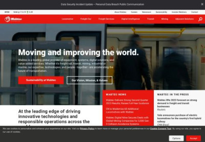 Wabtec Corporation: Homepage Wabtec Corporation: Homepage