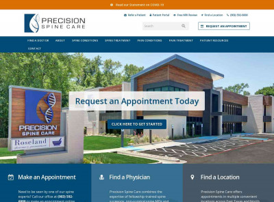 Precision Spine Care – Spine Center of Excellence with ... Precision Spine Care – Spine Center of Excellence with ...