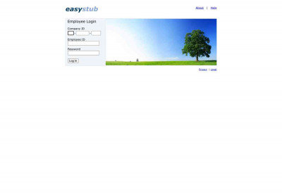 Easystub - Employee Login Easystub - Employee Login