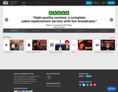 Sign in to USTVNow | Watch Live US TV, Stream Episodes ... Sign in to USTVNow | Watch Live US TV, Stream Episodes ...